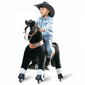 סוס פוניסייקל שחור UX526 לגילאי 7-12 ponycycle חדש ל2024 סוס פוניסייקל שחור UX526 לגילאי 7-12 ponycycle חדש ל2024