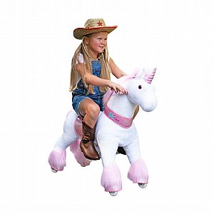 סוס פוני סייקל יוניקרון לבנות לגילאי 7-12 ponycycle חדש ל2024 UX502 סוס פוני סייקל יוניקרון לבנות לגילאי 7-12 ponycycle חדש ל2024 UX502