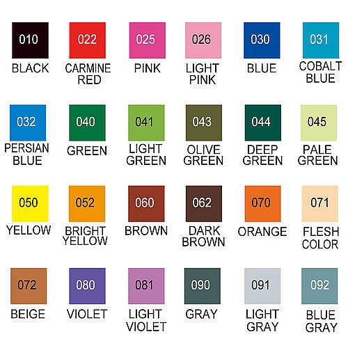 ��� ����� ����� ��� ��� 24 ������ ZIG CLEAN COLOR